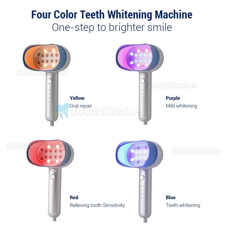 L&aacute;mpara LED Dental Blanqueamiento Luz Fr&iacute;a con M&uacute;ltiples Colores